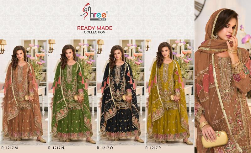Shree R 1217 M To P Ready Made Pakistani Salwar Suit wholesale manufacturers in Surat