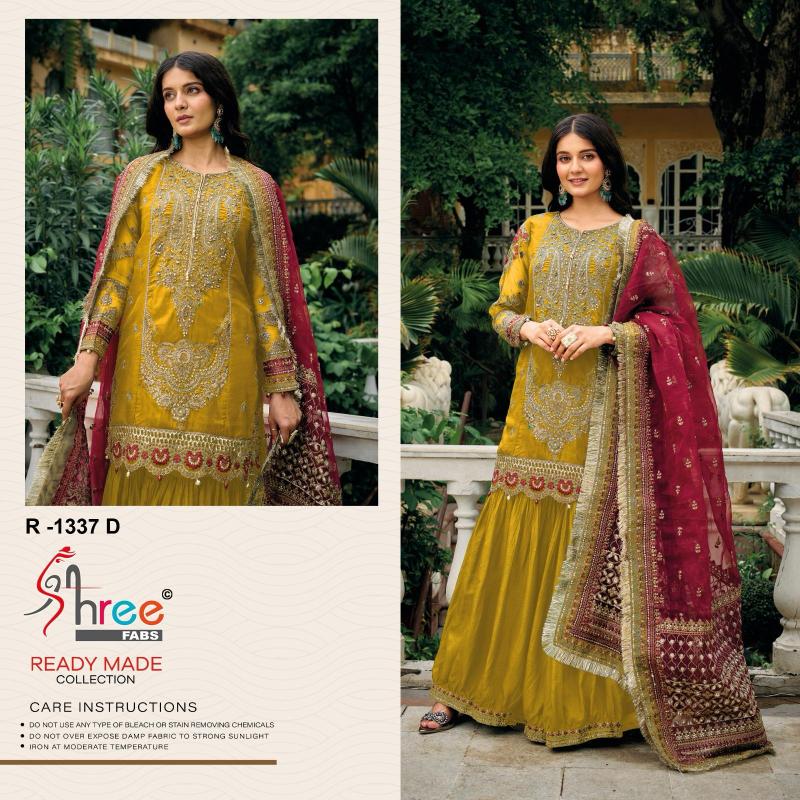 Shree R 1337 B To E Ready Made Pakistani Salwar Suits wholesale manufacturers in Surat