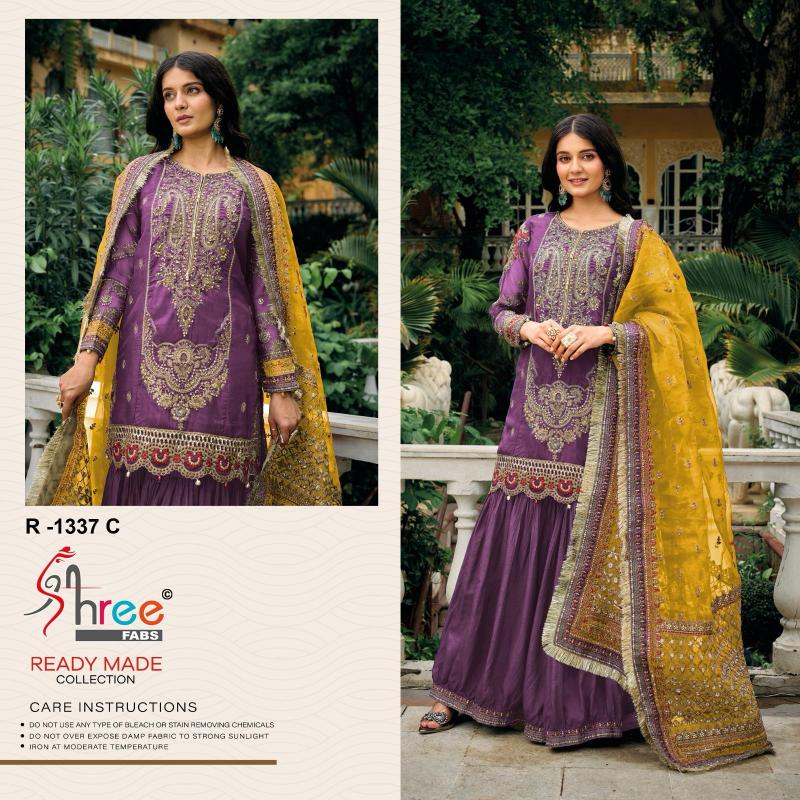 Shree R 1337 B To E Ready Made Pakistani Salwar Suits wholesale manufacturers in Surat