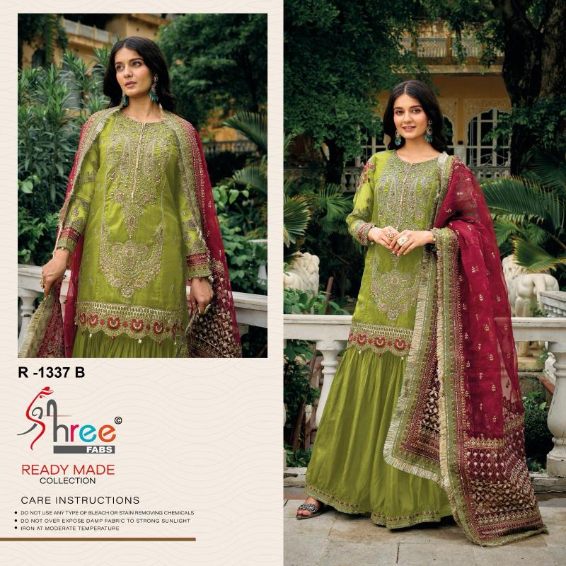 Shree R 1337 B To E Ready Made Pakistani Salwar Suits wholesale manufacturers in Surat
