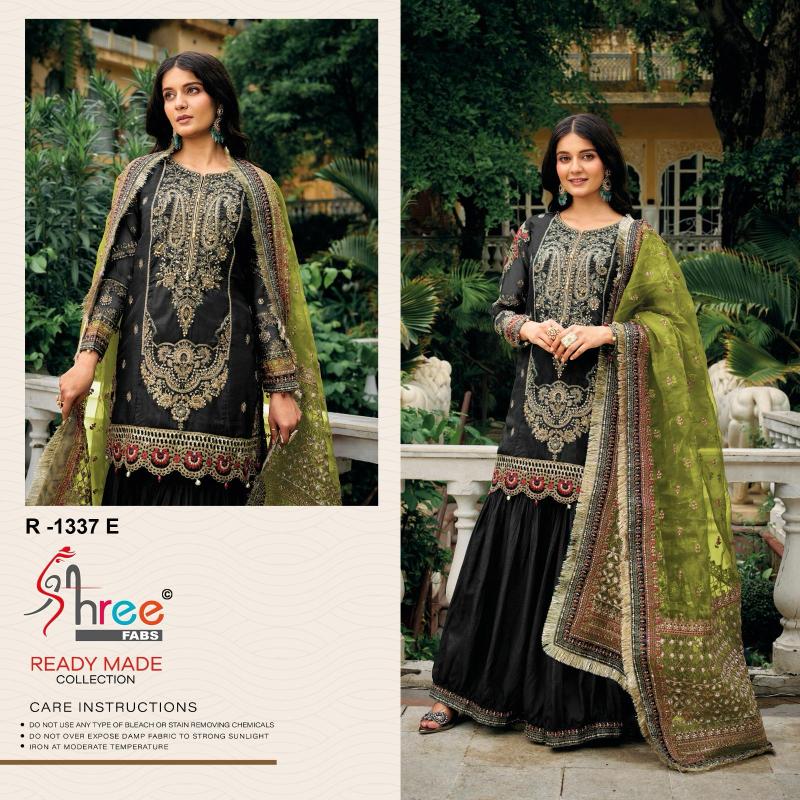 Shree R 1337 B To E Ready Made Pakistani Salwar Suits wholesale manufacturers in Surat