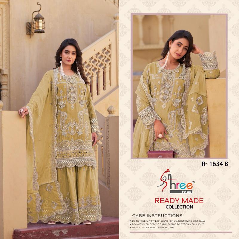 Shree R 1634 Ready Made Pakistani Salwar Suit Collection in Surat