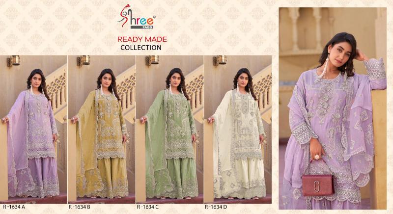 Shree R 1634 Ready Made Pakistani Salwar Suit Collection in Surat