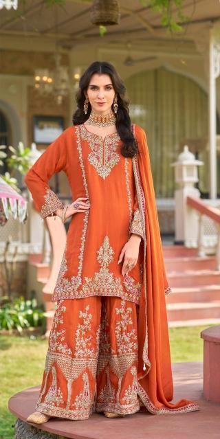 Shree R 5205 Chinon Designer Salwar Suit Collection in Surat