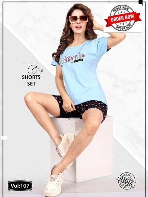 Summer Special VOL.DN 107 Catalog night suit for ladies summer