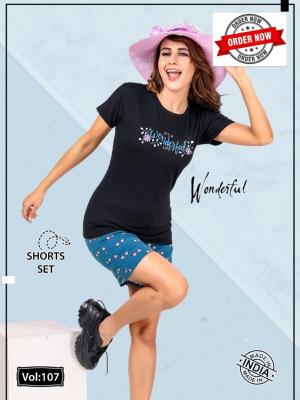 Summer Special VOL.DN 107 Catalog night suit for ladies summer