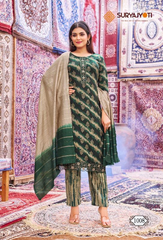 Suryajyoti Krati Vol 1 Readymade Stylish Printed Rayon Dress Collection Manufacturers of Kurti In Surat