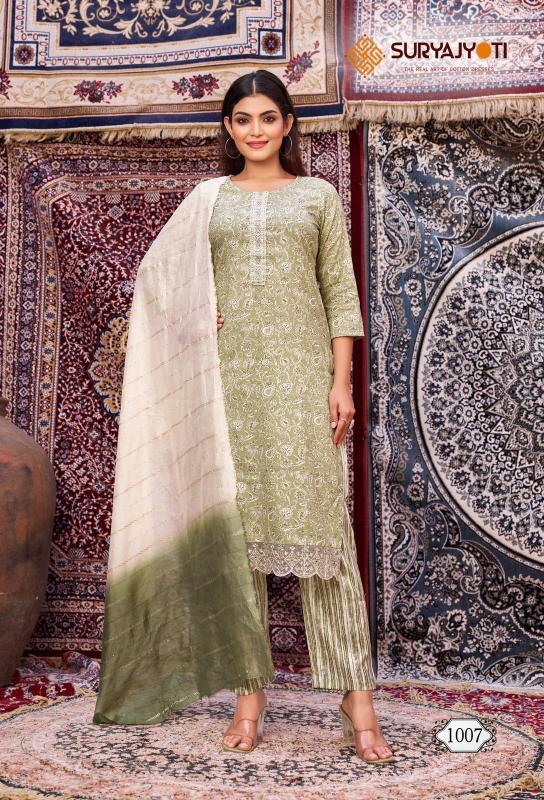 Suryajyoti Krati Vol 1 Readymade Stylish Printed Rayon Dress Collection Manufacturers of Kurti In Surat