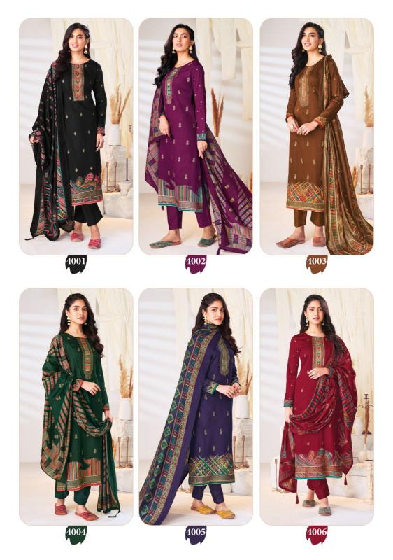 Suryajyoti Pallavi Vol 4 Jam Satin Dress Material Collection in Surat