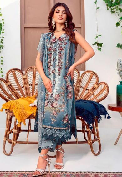 Taj 575 And 576 Chiffon Dupatta wholesaler of Salwar Kameez in Surat