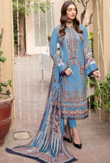 Taj 582 And 583 Chiffon Dupatta Pakistani Salwar Suits Collection wholesale market in Surat