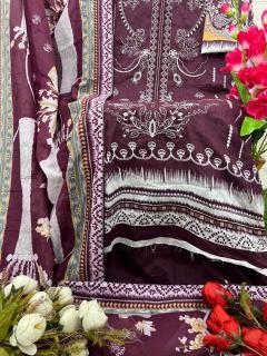 Taj 586 And 587 Chiffon Dupatta Catalog pakistani suits online kashmir