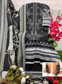 Taj 586 And 587 Chiffon Dupatta Catalog pakistani suits online kashmir