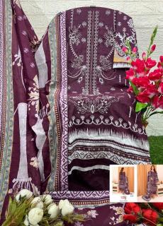 Taj 586 And 587 Chiffon Dupatta Catalog pakistani suits online kashmir