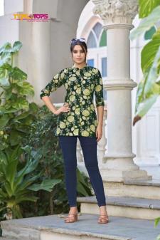 Tips & Tops Cotton Shorties Vol 6 Catalog kurti neck designs catalogue pdf