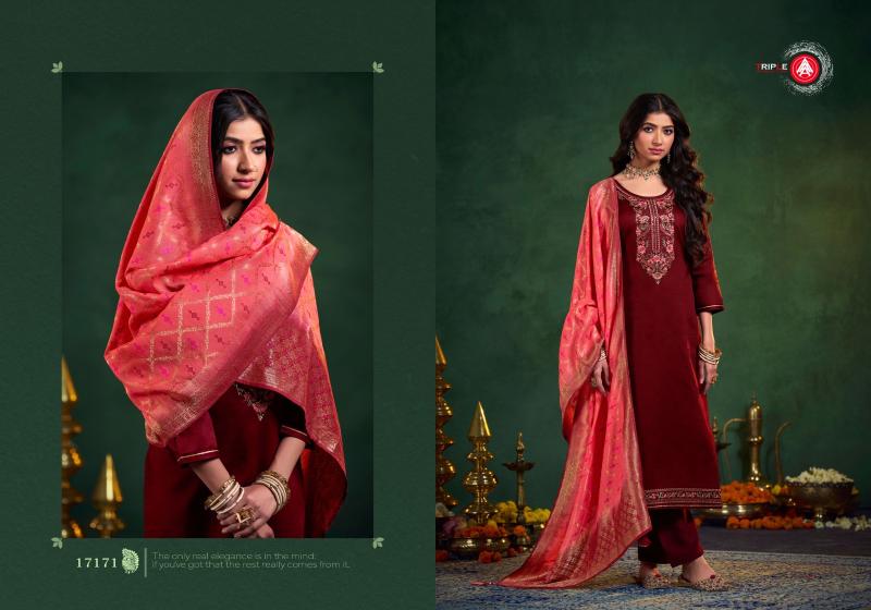 Triple Aaa Heena Jam Cotton Dress Material Collection Wholesaler of Dress Material manufacturers in Surat