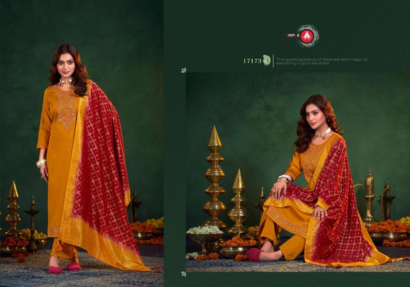 Triple Aaa Heena Jam Cotton Dress Material Collection Wholesaler of Dress Material manufacturers in Surat
