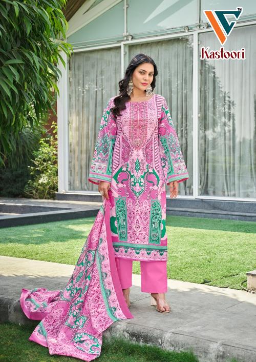 Vandana C Kastoori Vol 1 Cotton Printed Fancy Dress Material wholesale manufacturers in Surat