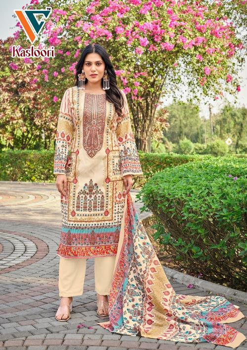 Vandana C Kastoori Vol 1 Cotton Printed Fancy Dress Material wholesale manufacturers in Surat