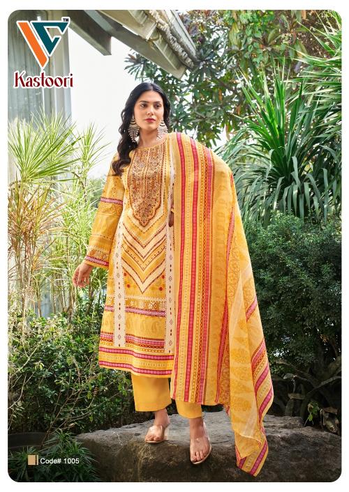 Vandana C Kastoori Vol 1 Cotton Printed Fancy Dress Material wholesale manufacturers in Surat