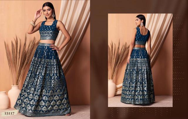 Zeel Clothing Volume 25 Catalog best wholesale lehenga online shopping