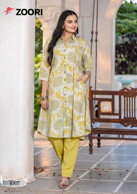 ZOORI LAUNCHES ALEXA VOL 2 BRANDED KURTI MANUFACTURES IN CHENNAI