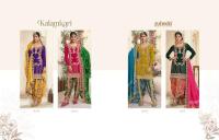 Zubeda Kalam Kari Indian salwar kameez online market in Surat