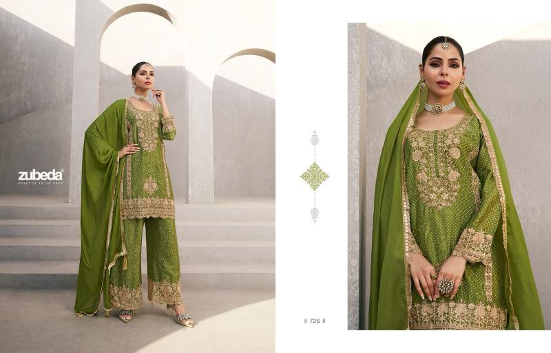 Zubeda Naaz Chinon Silk Digital Printed Salwar Kameez wholesalers in Surat
