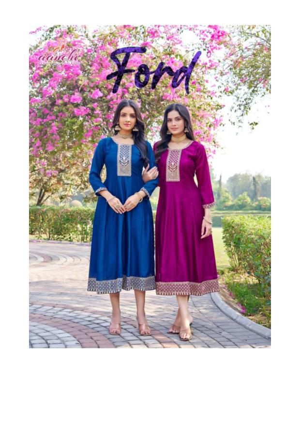 Aanchi Ford Catalog buy womens kurtis online india