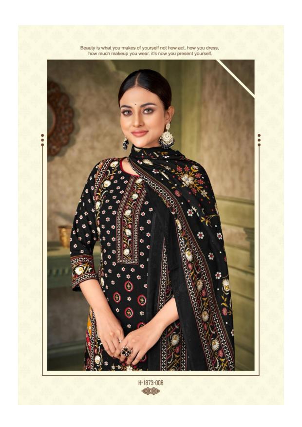 Alok Harshit Dakshin Catalog wholesale dress material market in Surat