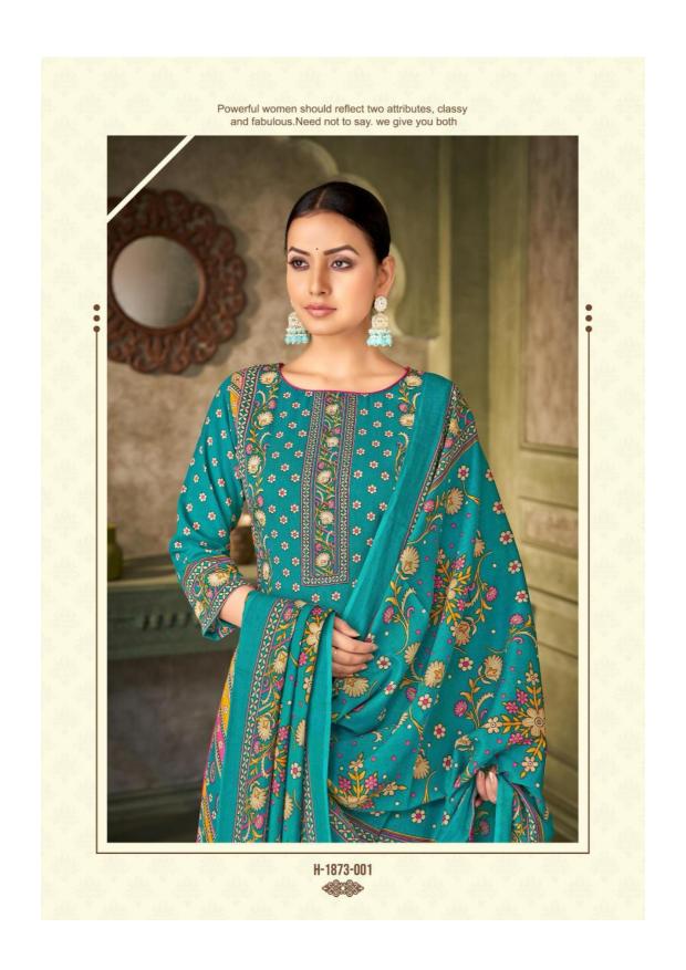 Alok Harshit Dakshin Catalog wholesale dress material market in Surat