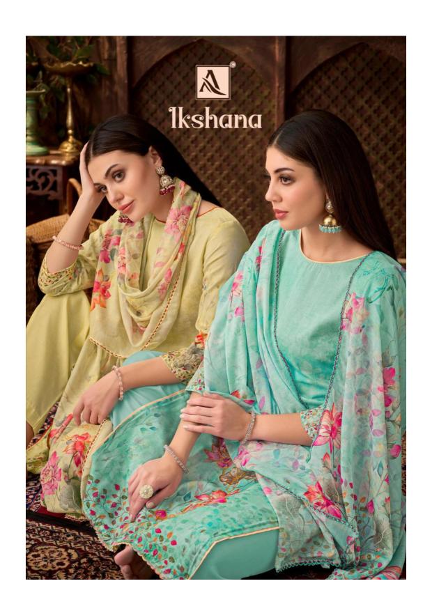 Alok Ikshana catalog wholesale dress material shops in surat