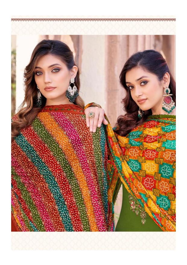 Alok Jaimala Nigaar Vol 34 Catalog wholesaler of dress material in Surat