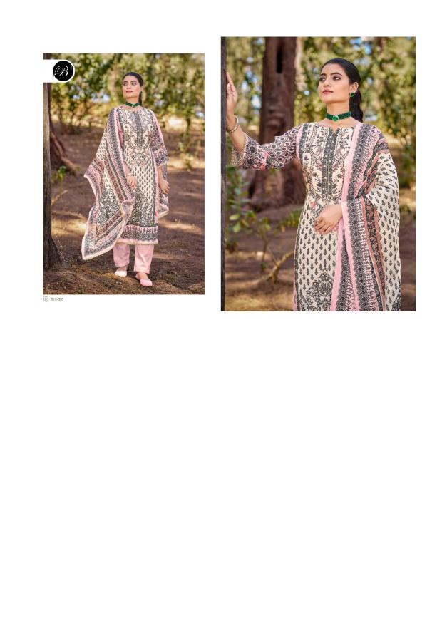 BelliZa Kanika catalog wholesale dress materials for business in Surat
