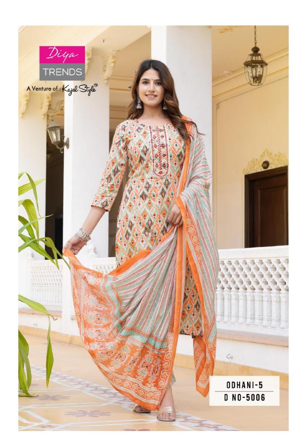 Diya Odhani Vol 5 (2) Catalog club factory kurtis india