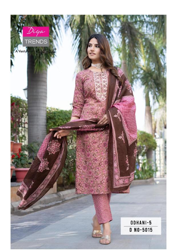 Diya Odhani Vol 5 (2) Catalog club factory kurtis india