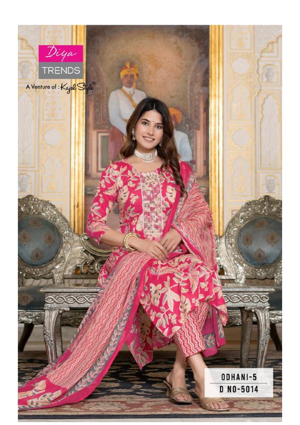 Diya Odhani Vol 5 (2) Catalog club factory kurtis india