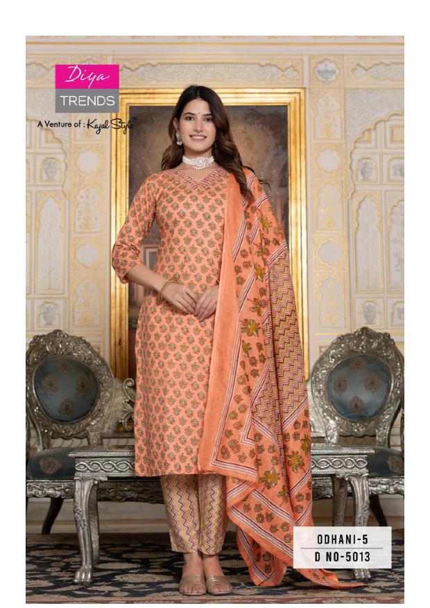 Diya Odhani Vol 5 (2) Catalog club factory kurtis india