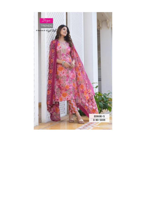 Diya Odhani Vol 5 Catalog cotton kurti design 2025 in india