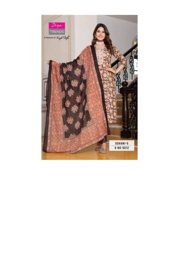 Diya Odhani Vol 5 Catalog cotton kurti design 2025 in india
