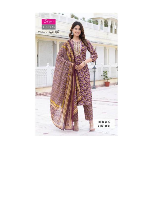 Diya Odhani Vol 5 Catalog cotton kurti design 2025 in india