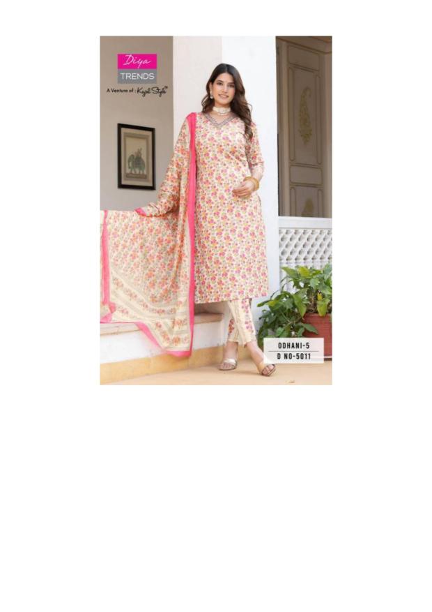 Diya Odhani Vol 5 Catalog cotton kurti design 2025 in india