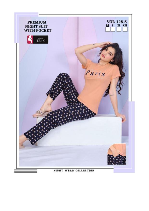 Fashion Talk VOL.JC 128 S catalog night dress wholesale market in Surat