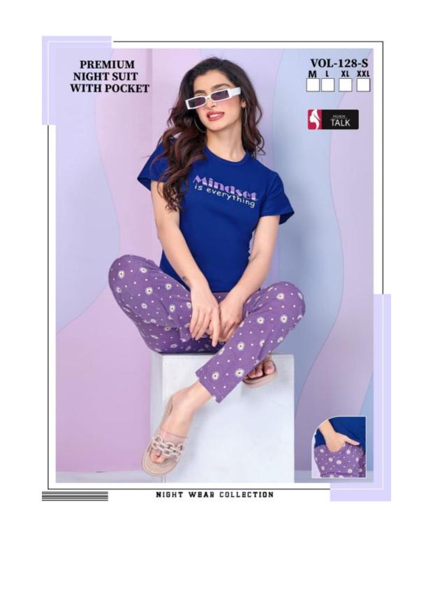 Fashion Talk VOL.JC 128 S catalog night dress wholesale market in Surat