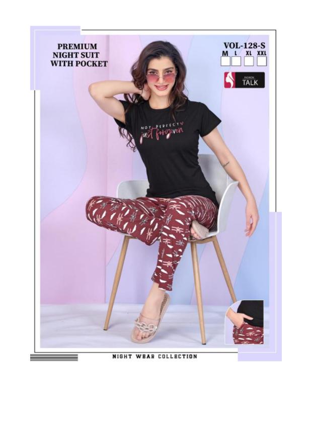 Fashion Talk VOL.JC 128 S catalog night dress wholesale market in Surat