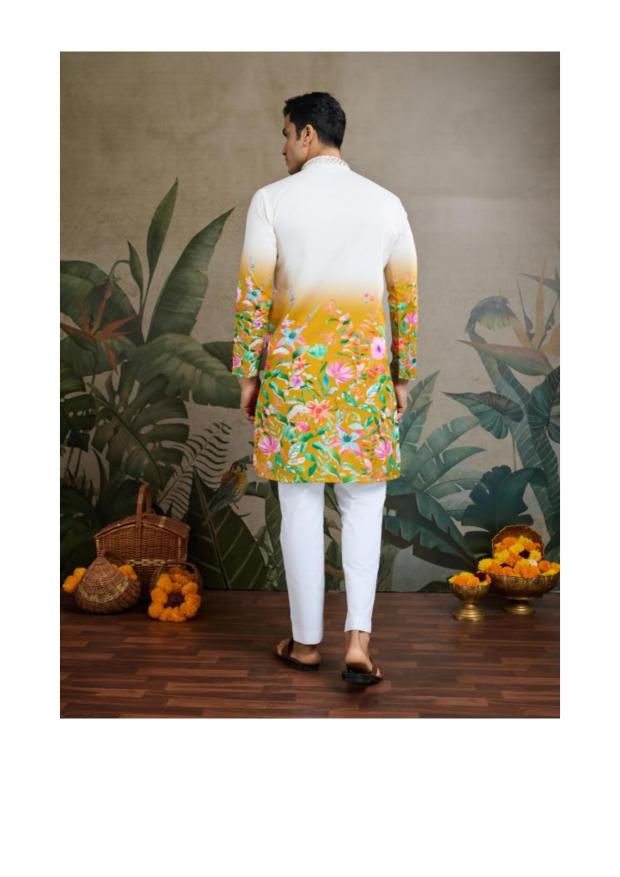 Felocity Yellow Color 61099 catalog fab india kurtis online wholesale kurti manufacturers in Surat