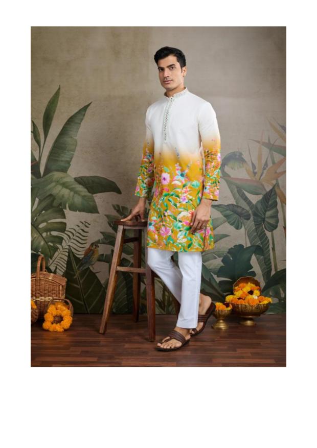 Felocity Yellow Color 61099 catalog fab india kurtis online wholesale kurti manufacturers in Surat
