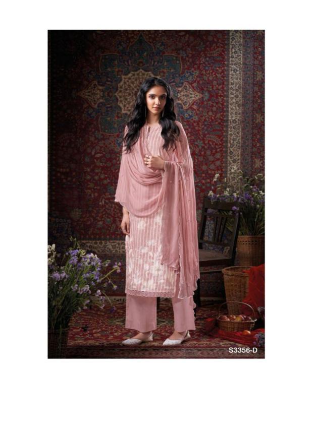 Ganga Gillian 3356 catalog buy wholesale salwar kameez in surat