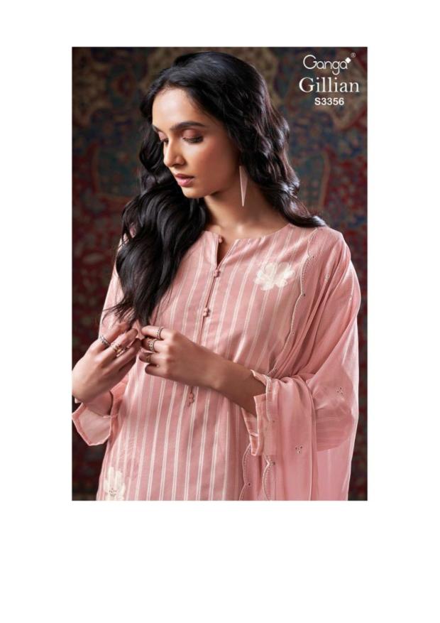 Ganga Gillian 3356 catalog buy wholesale salwar kameez in surat