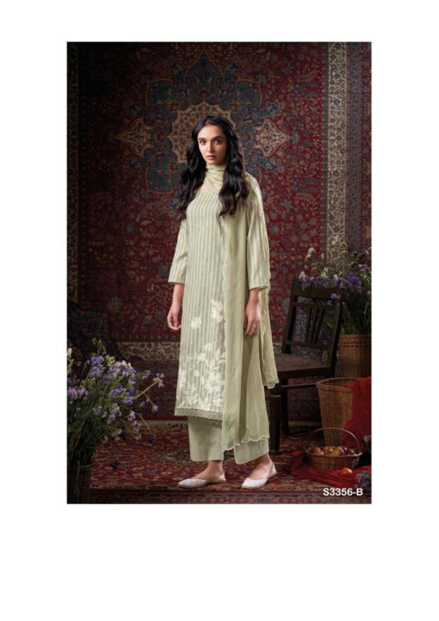 Ganga Gillian 3356 catalog buy wholesale salwar kameez in surat